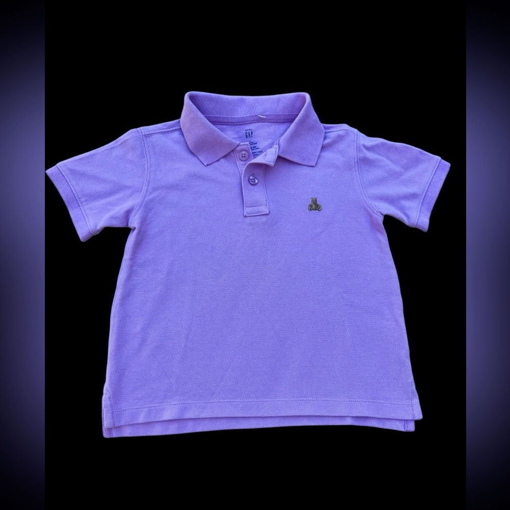 Purple Kids Gap Polo Shirt